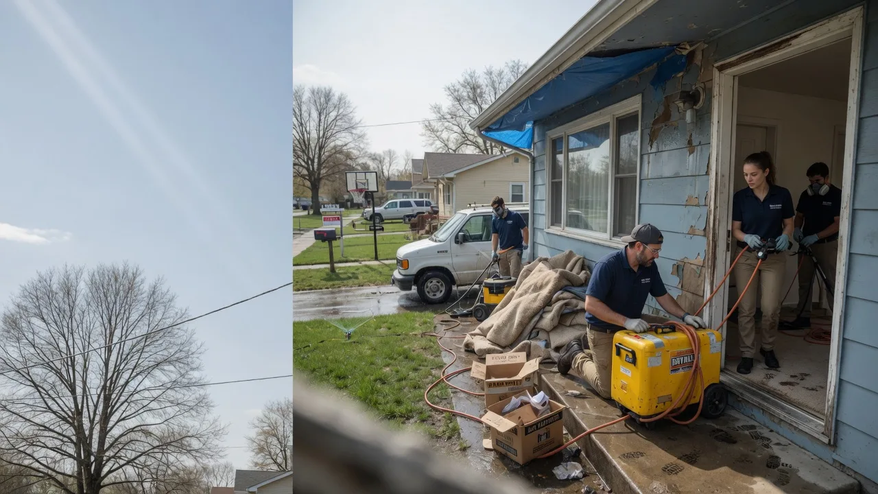 Basement Flood Cleanup in Maxwelton, WV near me
